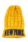 Шапка женская спортивная 259V001 (желтый/горчичный)
