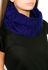 Шарф-хомут женский 120PELM2731 (синий)