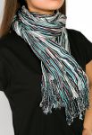 Шарф жіночий 120PELM710 (чорний)