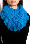 Шарф жіночий 120PELMR001 (блакитний)