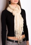 Шарф жіночий 120PELMR002 (пісочний)