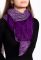 Шарф женский 120PELMR004-1 (фиолетовый)