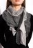 Шарф женский 120PELMR004 (серый/черный)