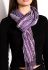 Шарф жіночий 120PELMR006 (фіолетовий/сірий)