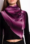Шарф жіночий 120PELMR010 (фіолетовий)