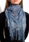 Шарф жіночий 120PELMR013 (сизий)