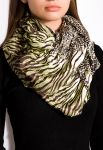 Шарф жіночий 120PELMR019 (салатовий)