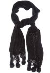 Шарф жіночий 133P002 (чорний)