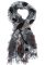 Шарф жіночий 133P008 (чорний/бежевий)