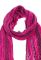 Шарф жіночий двокольоровий 73PD006 (фуксія)