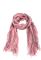 Шарф жіночий двокольоровий 73PD006 (рожевий)