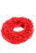 Шарф-хомут з воланами 73PD0040 (червоний)