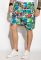 Шорты 452V005-18 (зеленый/голубой)