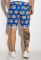 Шорти 519F007 (синій/оранжевий)