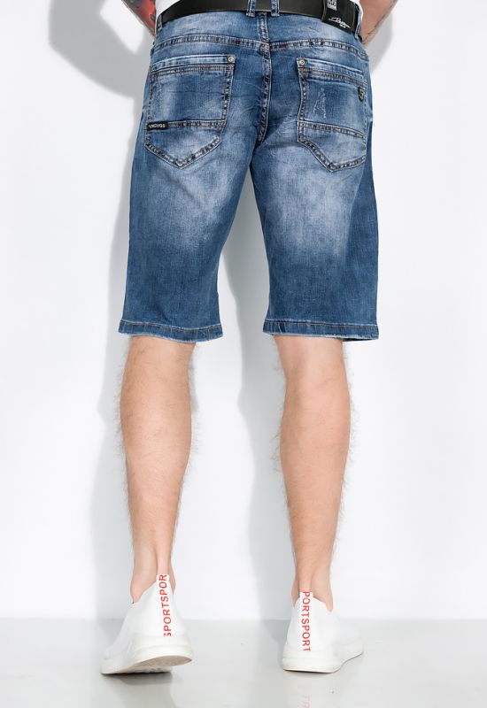 Шорты джинсовые в стиле Casual 120PFI1008 (светло-синий)