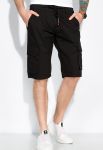 Шорты однотонные 120PFI8131-2 (черный)