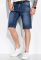 Шорты потертые 120PROM7008 (синий)