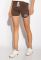 Шорты женские 317F043-1 (коричневый)