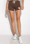 Шорты женские 317F043 (коричневый)