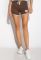 Шорты женские 317F043 (коричневый)