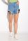 Шорты женские 413V001 (голубой)