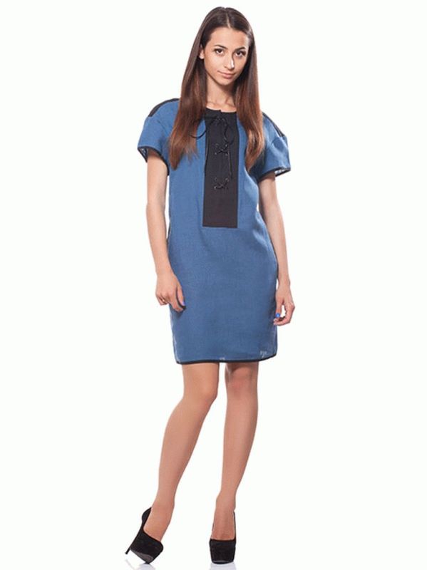 SL 062 Сукня жіноча (синій)