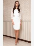 СЛ 081 Сукня жіноча (молочний)