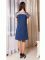 СЛ 082 Сукня жіноча (синій)