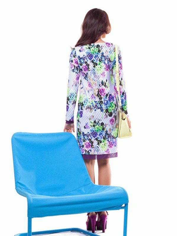 СЛ 088 Платье женское (фиолетовый)