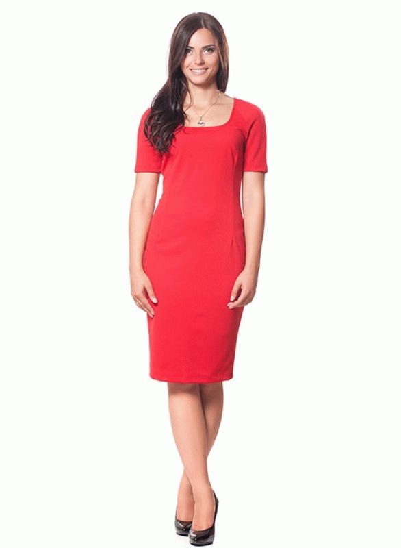 СЛ 116 Платье женское (красный)