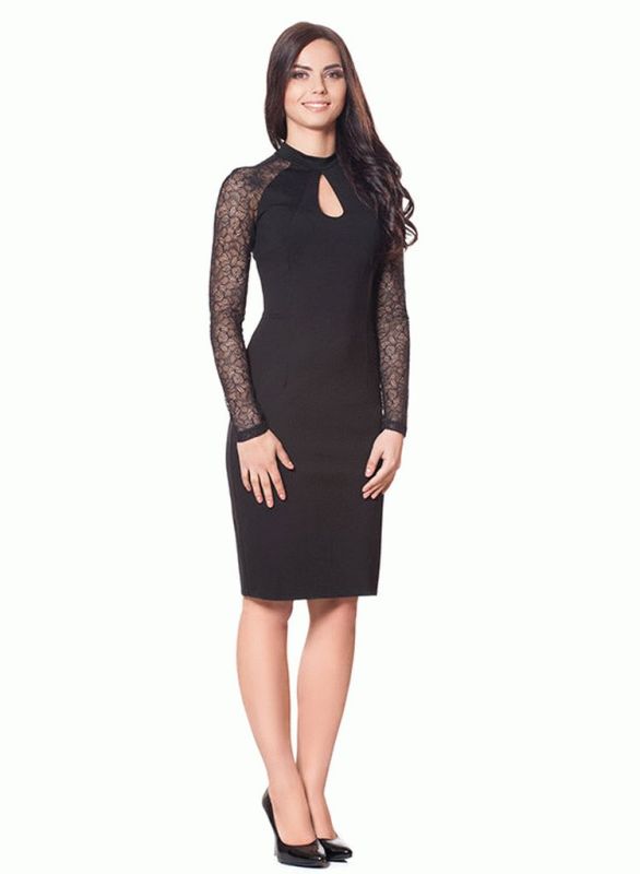 СЛ 133 Платье женское (черный)