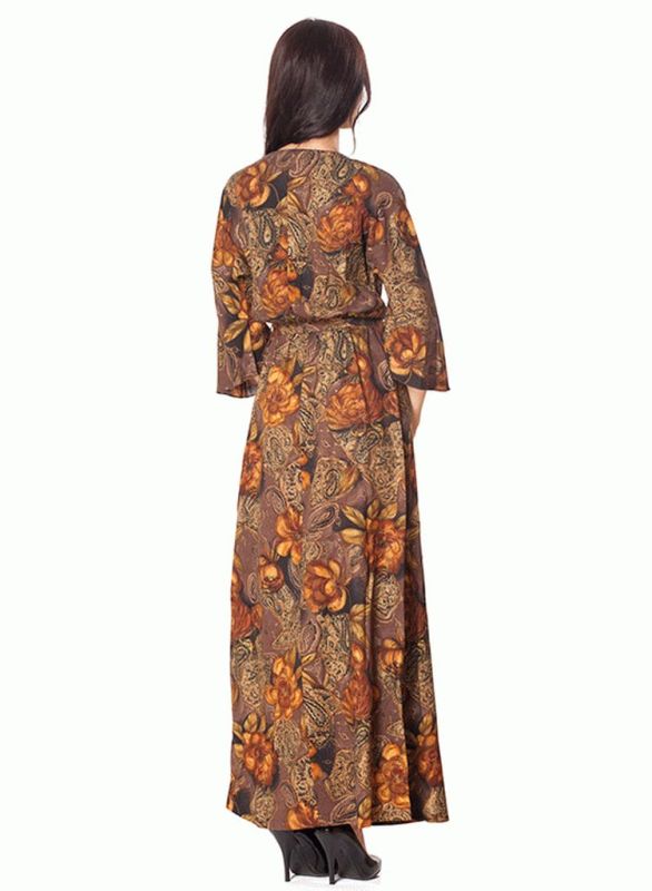 SL 152 Платье женское (коричневый)