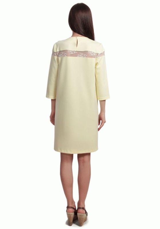 SL 156 Платье женское (лимонный)