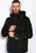 Спортивна однотонна куртка 120PMH1107 (чорний)