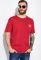 Стильна футболка 148P114-4 (бордовий)