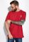Стильна футболка 148P114-4 (бордовий)