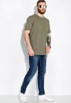 Стильная футболка 148P114-4 (хаки)