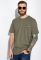 Стильная футболка 148P114-4 (хаки)