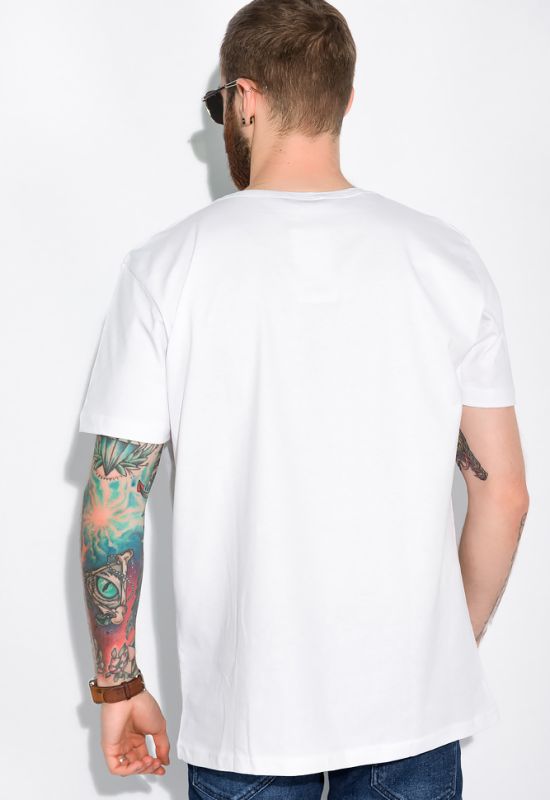 Стильная футболка 148P114-5 (белый)