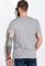 Стильная мужская футболка 148P113-13 (серый/меланжевый)