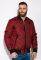 Стильний стьобаний бомбер 120PELK378 (бордовий)