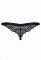 Стрінги Obsessive 828-THC-1 crotchless thong (чорний)