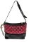 Сумка 123P030 (черный/бордовый)