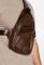 Сумка мини 104P046 (коричневый)
