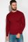 Свитер 129P001 (бордовый)