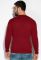 Свитер 129P001 (бордовый)