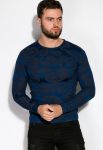 Светр 129P013 (синій/чорний)