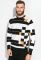 Светр 520F009 (чорний/білий)