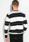 Светр 520F009 (чорний/білий)