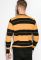 Светр 520F009 (чорний/гірчичний)